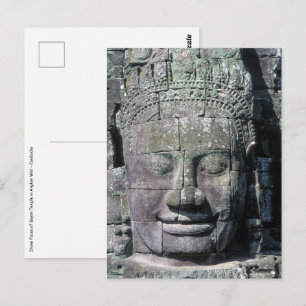 Carte Postale Temple de Bayon à Angkor Wat - Cambodge