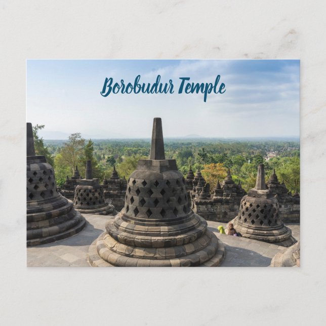 Carte Postale Temple de Borobudur (Devant)