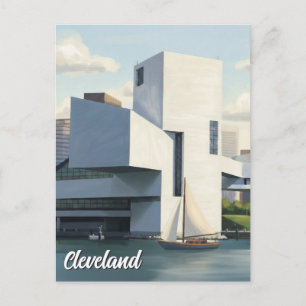 Carte Postale Temple de la renommée du rock and roll de Clevelan