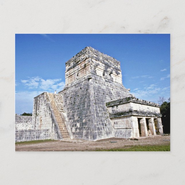 Carte Postale Temple Des Jaguars, Chichen Itza (Devant)