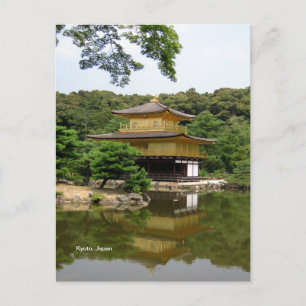 Carte Postale Temple d'or, Kyoto, Japon