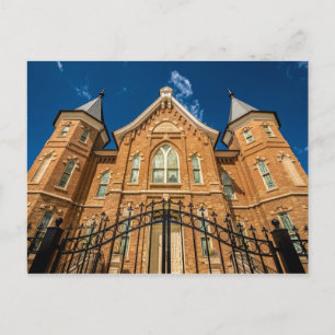 Carte Postale Temple du centre-ville de Provo - Utah