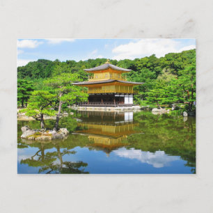 Carte Postale Temple du Pavillon d'or, Kyoto, Japon