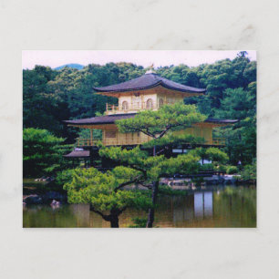 Carte Postale Temple du Pavillon d'or, Kyoto, Japon