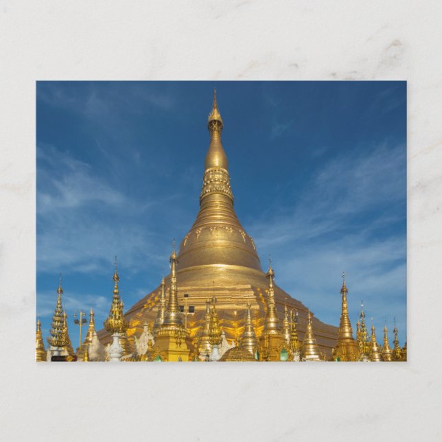 Carte Postale Temple du Stupa doré (Devant)