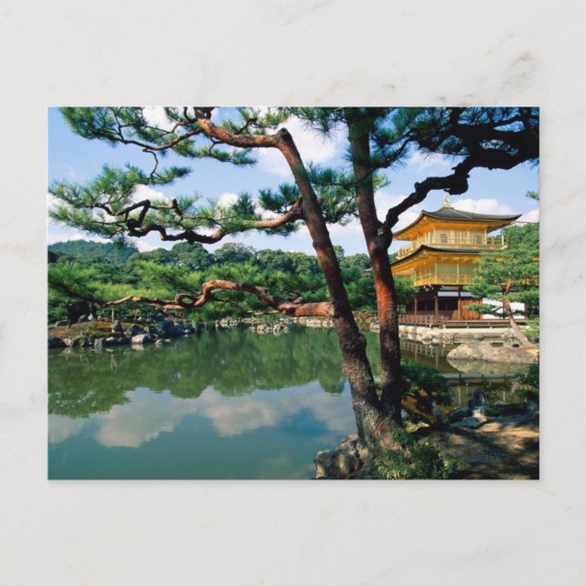 Carte Postale Temple Kinkaku-ji, Kyoto, Japon (Devant)