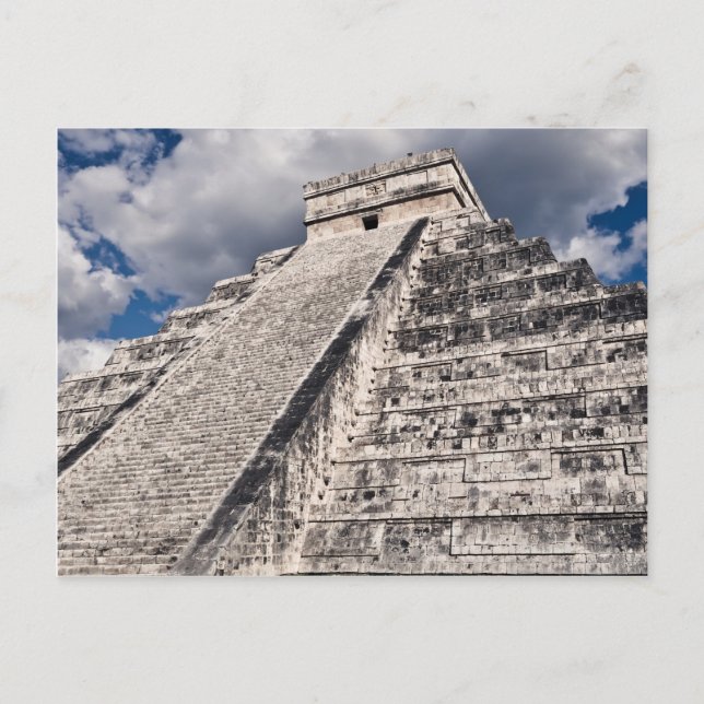 Carte Postale Temple maya de Chichen Itza au Mexique (Devant)