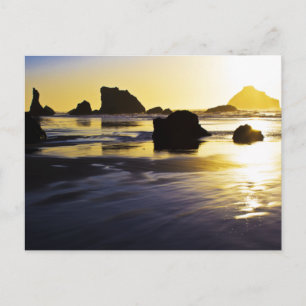 Carte Postale Temps crépusculaire - Face Rock, Bandon, Oregon