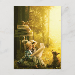 Carte Postale Temps d'aventure