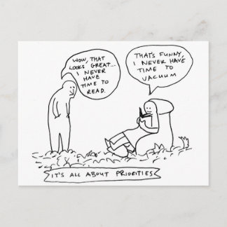 Carte Postale Temps De Lecture