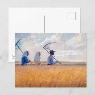 Carte Postale Temps de récolte Anna Ancher