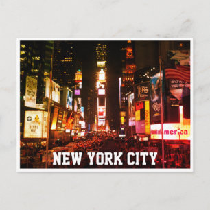 Carte Postale temps lumières carré