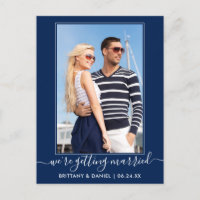 Tendance Se Marier Bleu Marine Sauver La Date