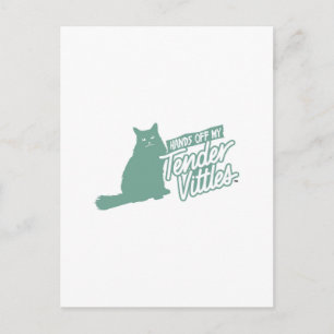 Carte Postale Tender Vittles Mains Hors !