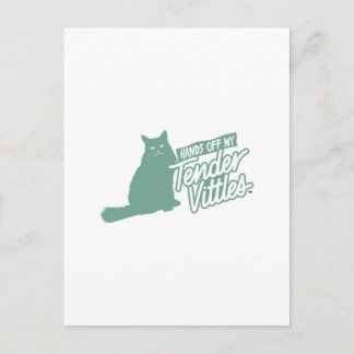 Carte Postale Tender Vittles Mains Hors !