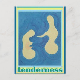 Carte postale Tenderness Art Abstrait