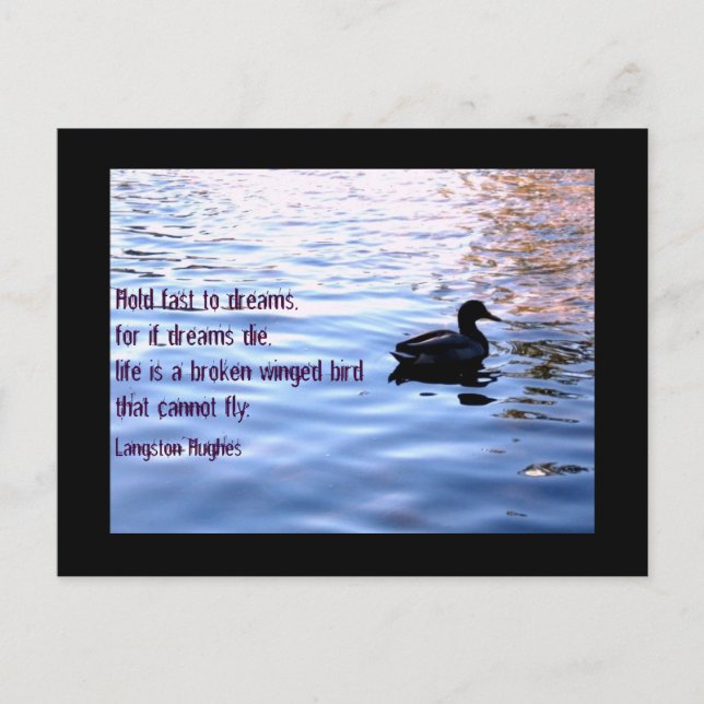 Carte Postale Tenez sur des rêves (Devant)