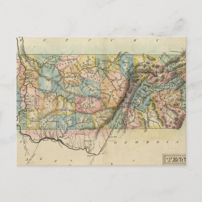Carte Postale Tennessee 5 (Devant)