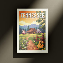 Carte Postale Tennessee vintage