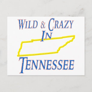 Carte Postale Tennessee - Wild and Crazy