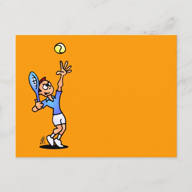 Carte Postale Tennis (Devant)