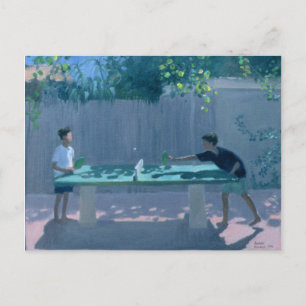 Carte Postale Tennis de table France 1996