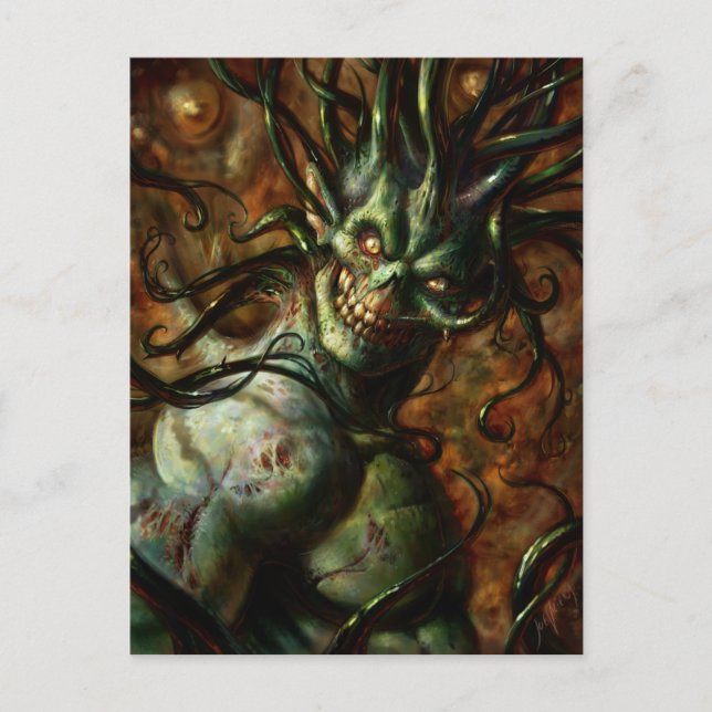 Carte postale Tentacle Tentacle Skully (Devant)