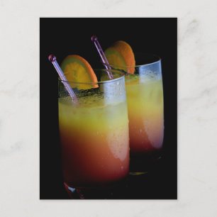 Carte Postale Tequila Sunrise