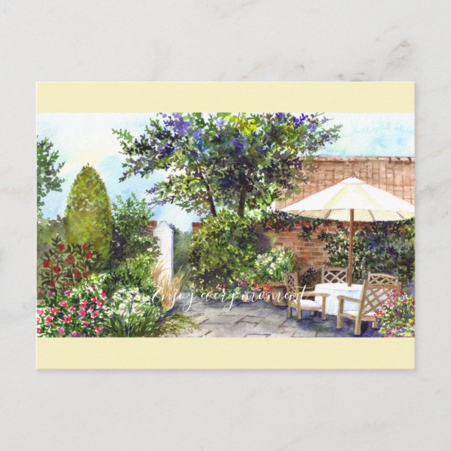 Carte Postale Terrace of The Manor House, York (Devant)