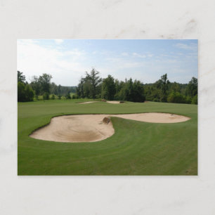 Carte Postale terrain de golf