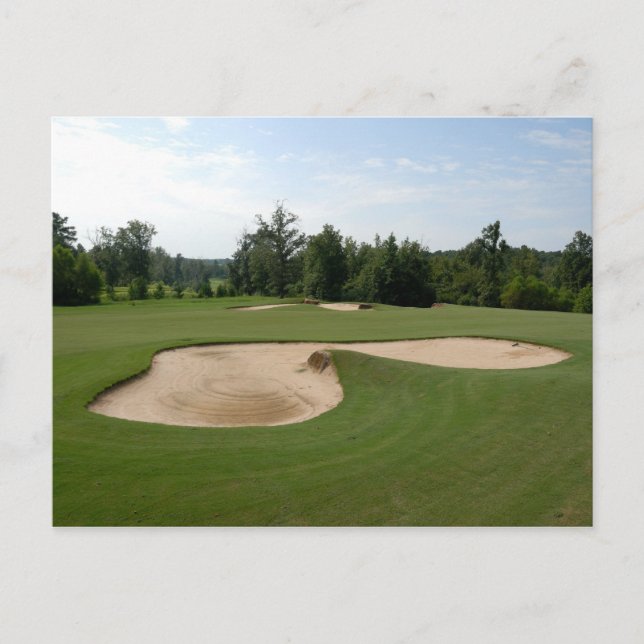 Carte Postale terrain de golf (Devant)