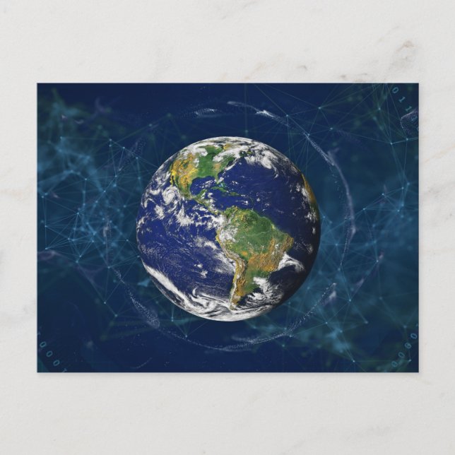 Carte Postale Terre (Devant)