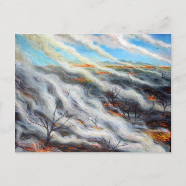 Carte Postale Terre Brûlée 2014 (Devant)