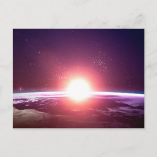 Carte Postale Terre de l'espace
