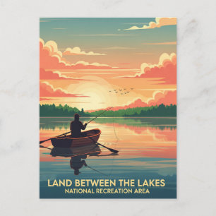 Carte Postale Terre entre les lacs Kentucky Travel