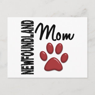 Carte Postale Terre-Neuve Maman 2