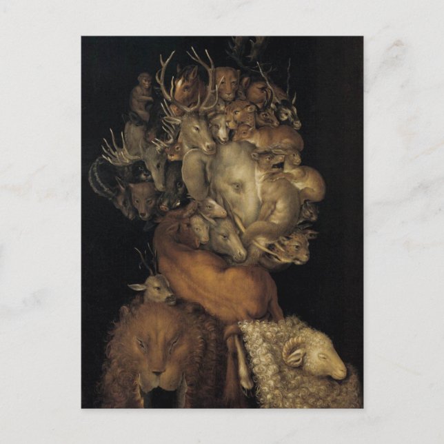 Carte Postale Terre par Giuseppe Arcimboldo (Devant)