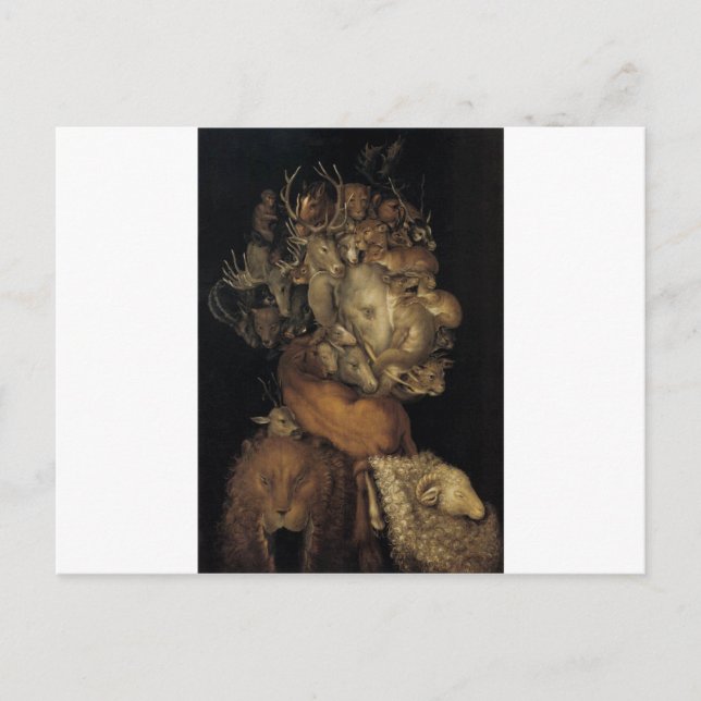 Carte Postale Terre par Giuseppe Arcimboldo (Devant)