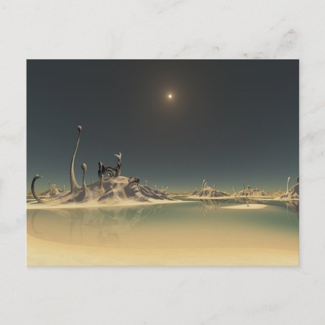 Carte Postale Terres interdites (Devant)