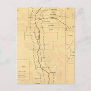 Carte Postale Terres pétrolières de Mud Creek