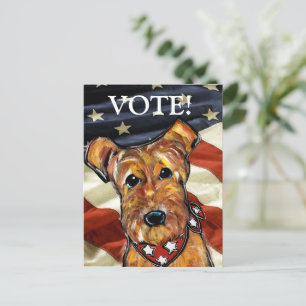 CARTE POSTALE TERRIER AIRDALÉ