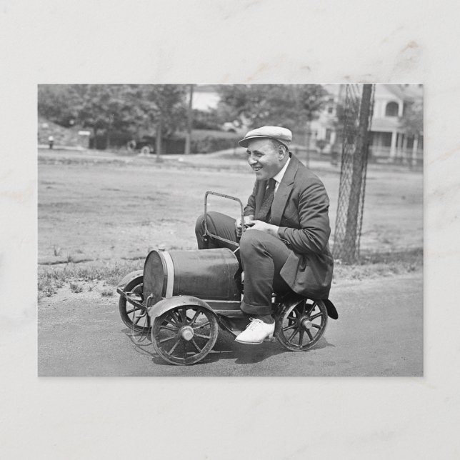 Carte Postale Test de charge, début des années 1900 (Devant)