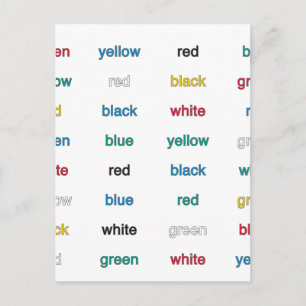 Carte Postale Test Stroupe Anglais