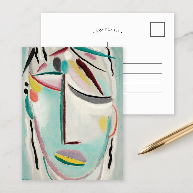 Carte Postale Tête de Sauveur, Martyre | de Jawlensky (Créateur téléchargé)