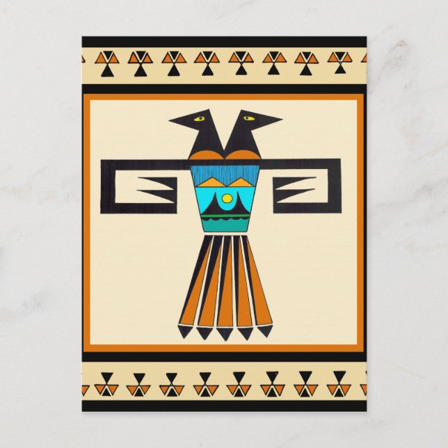 Carte Postale Tête d'oiseau Twin Sud-Ouest (Devant)