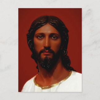 Carte Postale Tête du Christ par Mark Edward Westerfield d'après