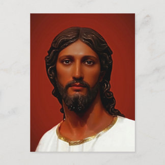 Carte Postale Tête du Christ par Mark Edward Westerfield d'après