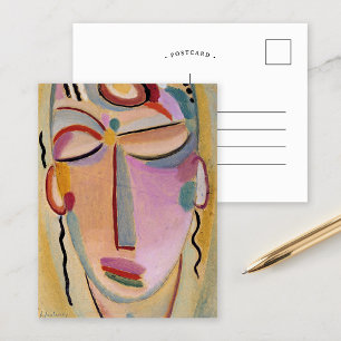 Carte Postale Tête mystique, Méditation   von Jawlensky