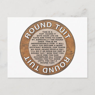 Carte Postale Tête ronde