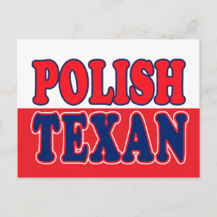 Carte Postale Texan polonais
